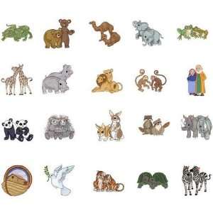 Brother Babylock Embroidery Machine Card NOAHS ARK 3  