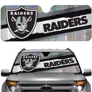   Raiders Car Front Windshield Automotive Sun Shade: Sports & Outdoors