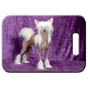  Set of 2 Chinese Crested   Hairless Luggage Tags 