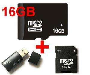   16GB Micro SD Card TF Memory SDHC Adapter Reader micro sd card  