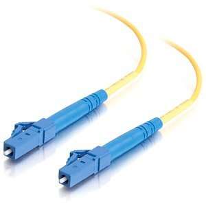   LSZH Simplex 9/125 Single Mode Fiber Patch Cable (20 Meters, Yellow