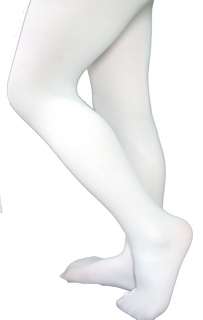 SUPER FIT Girls Tights Lycra White Durable Legwear  