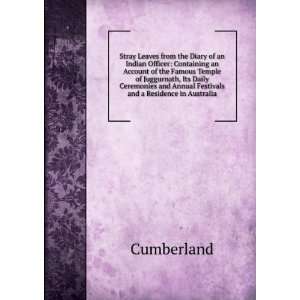   and Annual Festivals and a Residence in Australia Cumberland Books