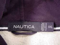 NAUTICA Clipper Deck Hand Full Zip Hoodie Jacket (Mens XXL) Grey 