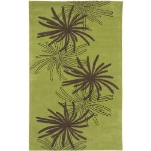 Surya CAP1011 1616 Cape Rug  100% New Zealand Wool  Hand Tufted  Lime 