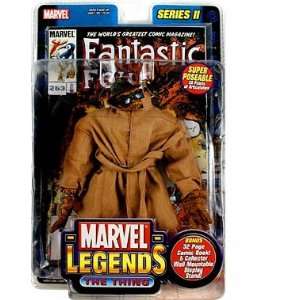  Marvel Legends Series 2  The Thing (In Trenchcoat) action 