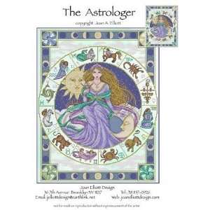    Astrologer, The   Cross Stitch Pattern Arts, Crafts & Sewing