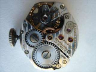 Vintage Parker Ladies 14k Gold Wrist Watch 17 Jewels Swiss serial 