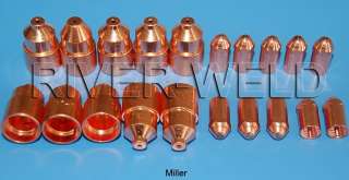 Miller MC80 plasma cutter consumable TIP+Electro 20PCS  