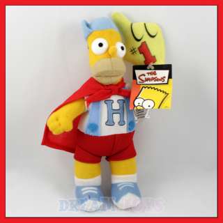 10 Homer Simpson as Dancin Homer Plush Doll Toy Figure  
