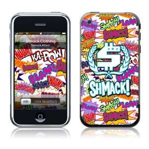   iPhone 2G 3G 3GS  Shmack Clothing  Shmack Attack Skin Electronics