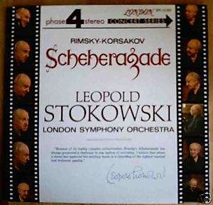 Rimsky Korsakov/Scheherazade: Stokowski Phase 4 LP  
