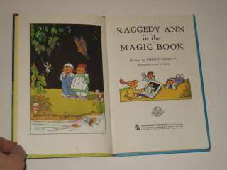 Johhny Gruelle   RAGGEDY ANN IN THE MAGIC BOOK   1961  