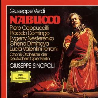 Verdi Nabucco Deutsche Oper Sinopoli Gh2 2 CD Album Set Classical 