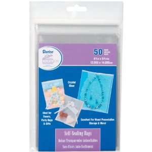  Self Sealing Bags, 50 Pack 