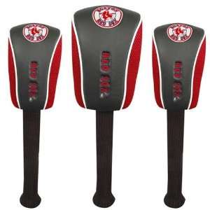   : Boston Red Sox 3pc Golf Club/Wood Head Cover Set: Sports & Outdoors
