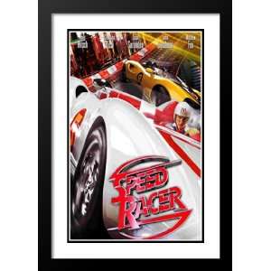  Speed Racer 32x45 Framed and Double Matted Movie Poster 