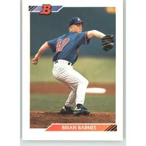  1992 Bowman #501 Brian Barnes   Montreal Expos (Baseball 