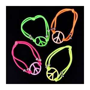  Neon Peace Sign Friendship Bracelets: Everything Else