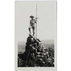  Reprint Survey monument on summit of Mt. Dellenbaugh 