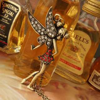 New Fashion HOT Blink Cute Little Fairy Long Pendant Necklace SIMITTER 