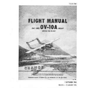  North American Aviation OV 10 Aircraft Flight Manual 
