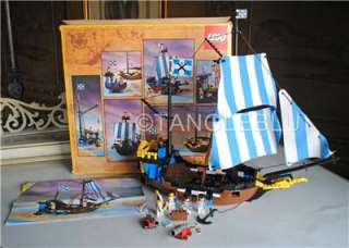 1989 LEGO 6274 Pirate CARIBBEAN CLIPPER Ship Boat w/INSTR & BOX *100% 