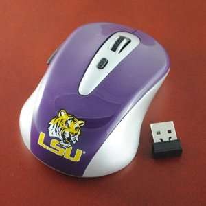    LSU Tigers Wireless Mouse  Computer Mouse