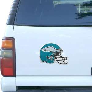  Philadelphia Eagles Team Logo Helmet Car Magnet: Sports 
