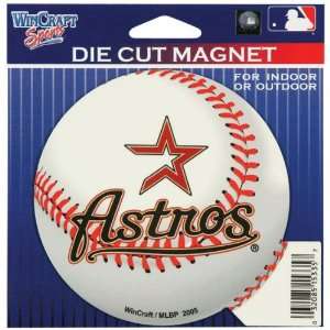  Houston Astros   Baseball Logo In/Out Magnet MLB Pro 