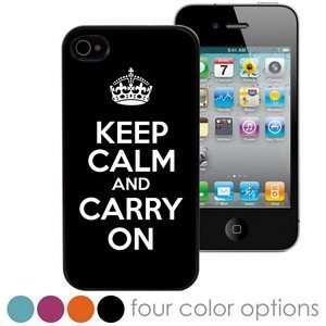  Keep Calm Personalized Case for iPhone 4 and 4S: Cell Phones 