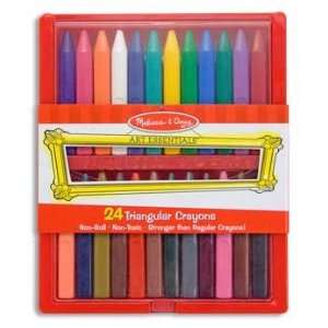  Triangular Crayon Set   24 Pieces   (Child) Baby