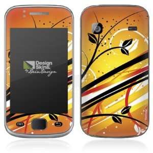  Samsung Galaxy Gio S5660   Sunset Flowers Design Folie Electronics
