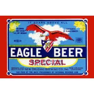 Exclusive By Buyenlarge Eagle Beer Special 12x18 Giclee on 