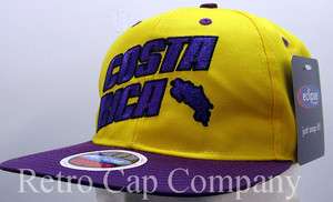 COSTA RICA VINTAGE RETRO SNAPBACK CAP  