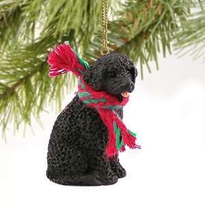  Portuguese Water Dog Miniature Ornament