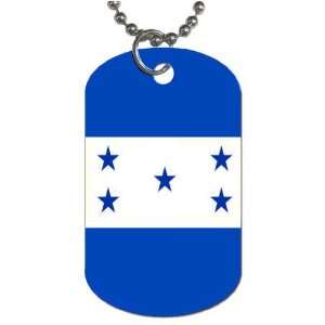 Honduras Flag Dog Tag
