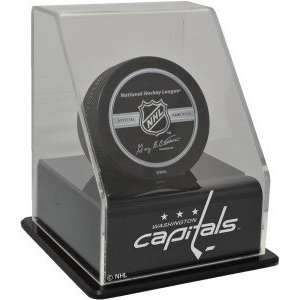  Washington Capitals Single Hockey Puck Display Case with 