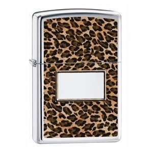  Leopard Print Personalized Zippo Lighter