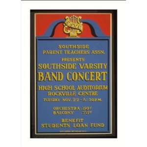   presents Southside Varsity Band concert high school a