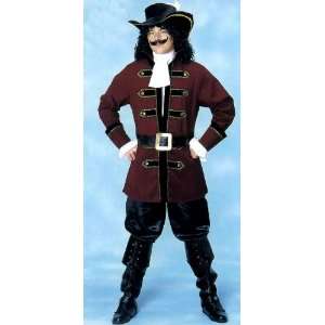  Deluxe Pirate Captain Costume: Toys & Games