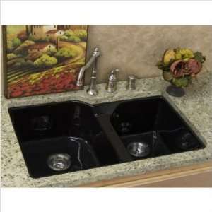 CorStone 34 Optimum Narragansett Double Bowl Undermount Kitchen Sink 