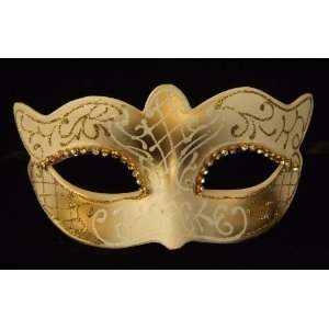 Diamond Eye Venetian Eye Mask White Mardi Masquerade Halloween Costume