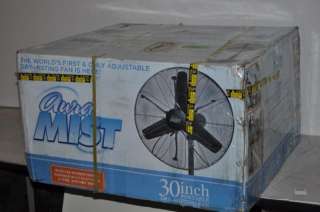   AM11MF30 1 Aura Mist Portable Dry Misting Fan 30IN. New  