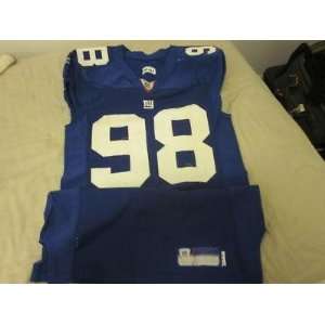  2006 New York Giants NFL Game Used Jersey Fred Robbins 