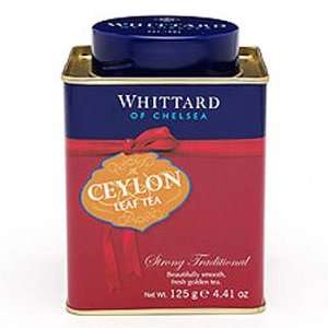 Whittard Black Tea Ceylon Loose Leaf Tea Tin / 125g / 4.4oz.  