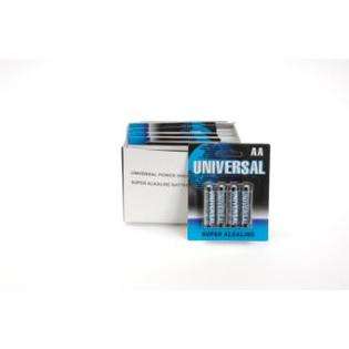 Universal Battery Alkaline Battery AA Case Pack 48 