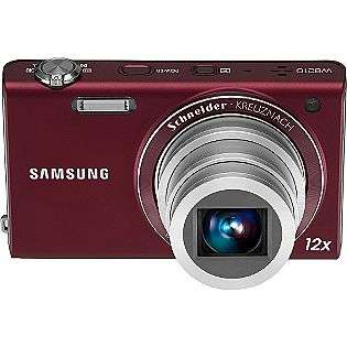 Samsung WB210 Red 14MP Digital Camera with 5x Optical Zoom and 3.5 In 