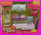   LOVING FAMILY DOLLHOUSE PARENTS BEDROOM FURNITURE MIRROR CHEST HAT+
