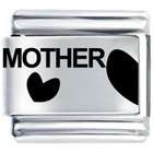 Pugster Mother Heart Italian Charm Bracelet